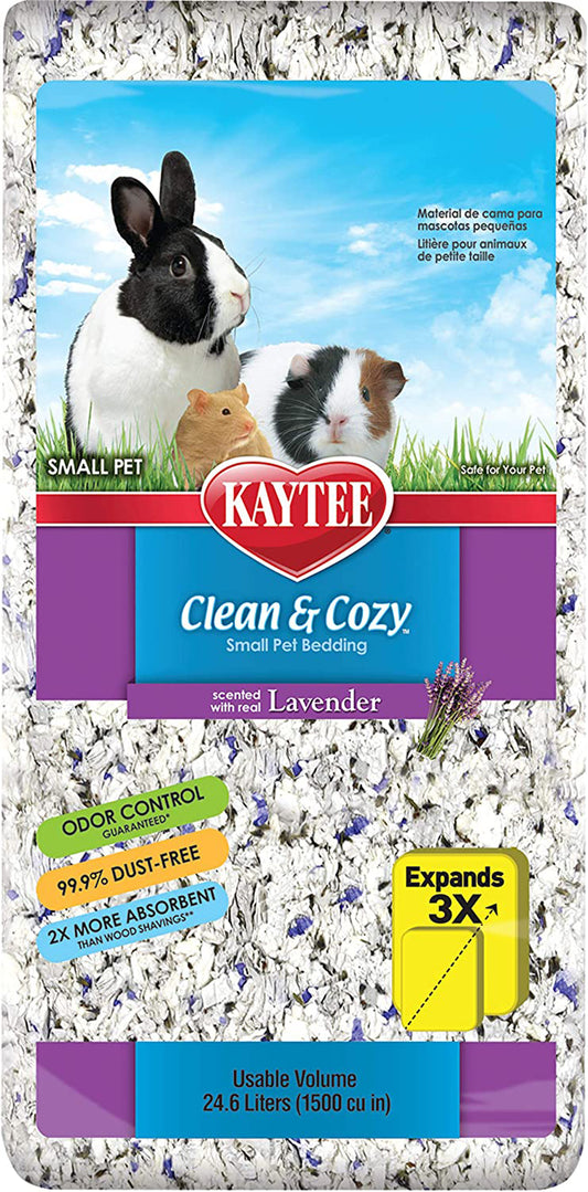 Kaytee Clean Cozy Natural Bedding with Lavender 1ea/24.6 l