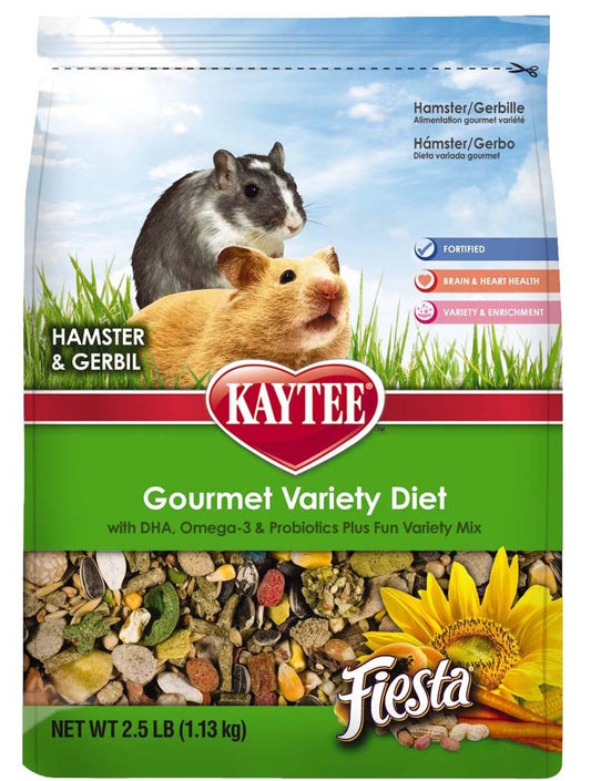 Kaytee Fiesta Hamster and Gerbil Food 2.5 lb