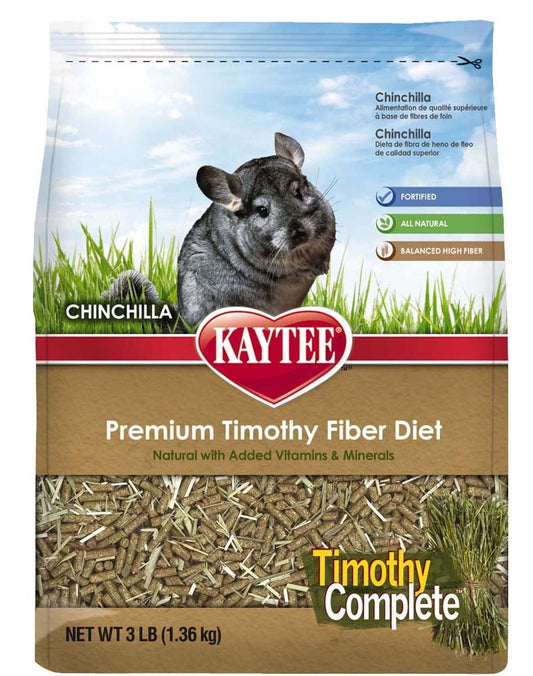 Kaytee Timothy Complete Chinchilla Food 3 lb