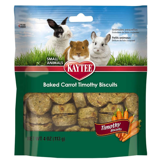 Kaytee Timothy Biscuits Baked Treat -- Carrot 4 oz