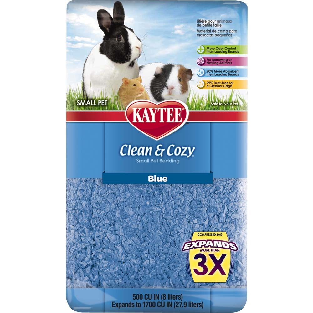 Kaytee Clean and Cozy White Gaylord Blue 24.6 L