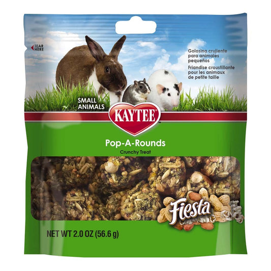 Kaytee Pop-A-Rounds Treat For Small Animals 2 Oz