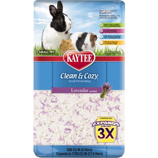 Kaytee Clean & Cozy Lavender Bedding 24.6 Liters
