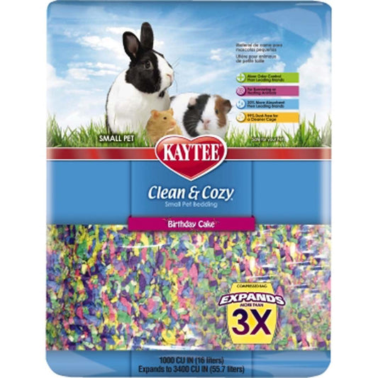 Kaytee Clean and Cozy -- Birthday Cake 49.2 L
