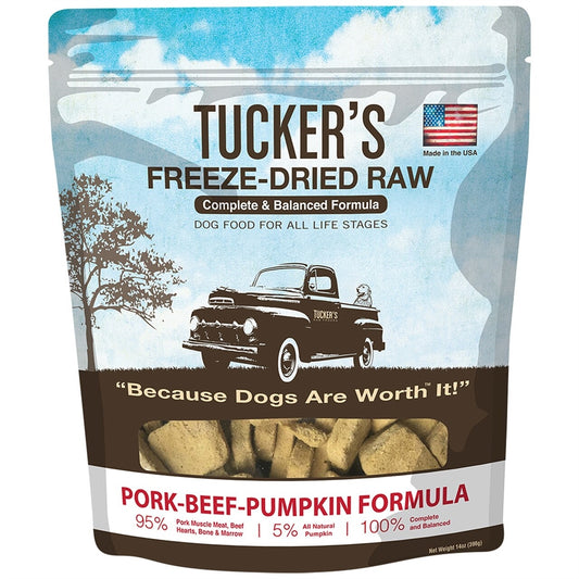 Tuckers Pork-Beef-Pumpkin, 14 Oz