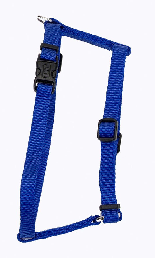 Coastal Comfort Wrap Adjustable Nylon Harness Blue 3/8X12-18In Girth