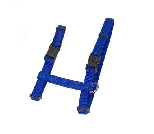 Coastal Figure H Adjustable Nylon Cat Harness Blue 3/8 in x 10-18 in