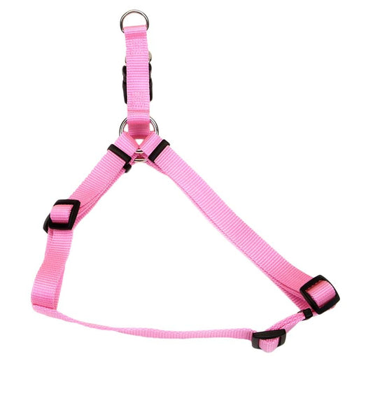 Coastal Comfort Wrap Adjustable Nylon Harness Bright Pink 5/8X16-24In Girth