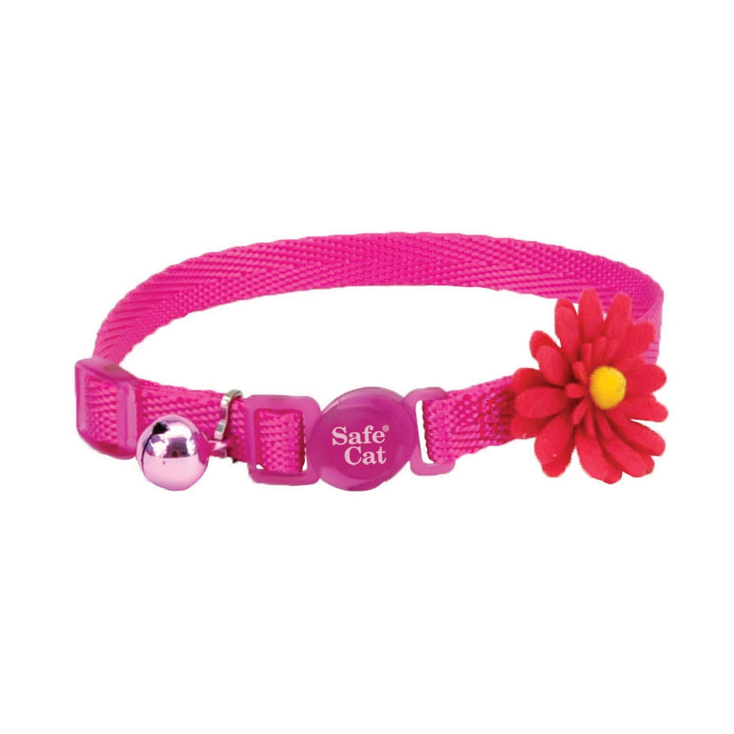 Coastal Products Safe Cat Embellished Fashion Collar Pink 12inch