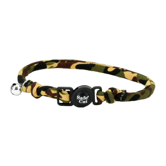 Coastal Products Safe Cat Round Fashion Collar Camo 12 inch