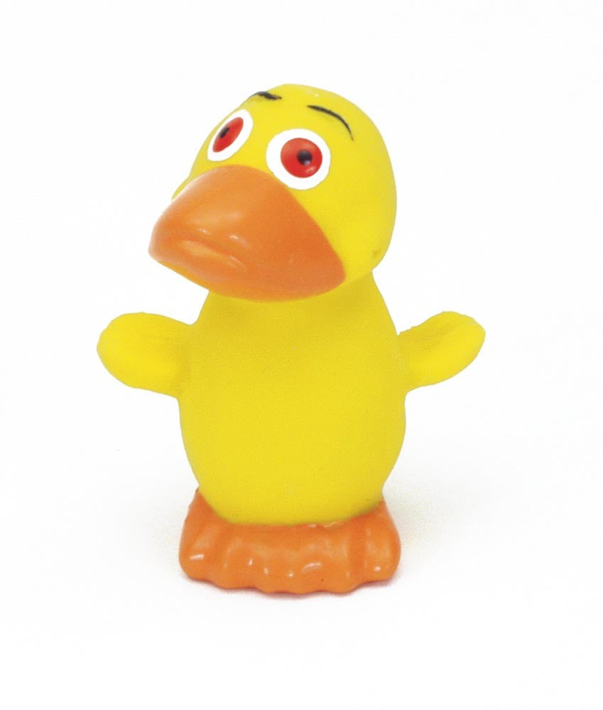 Rascals Latex Dog Toy Duck 2.5 in