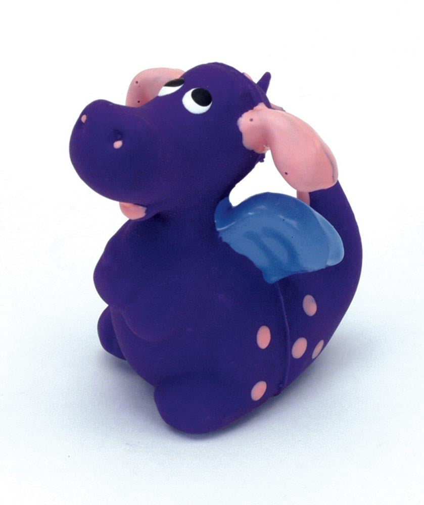 Rascals Latex Dog Toy Dragon 3 in