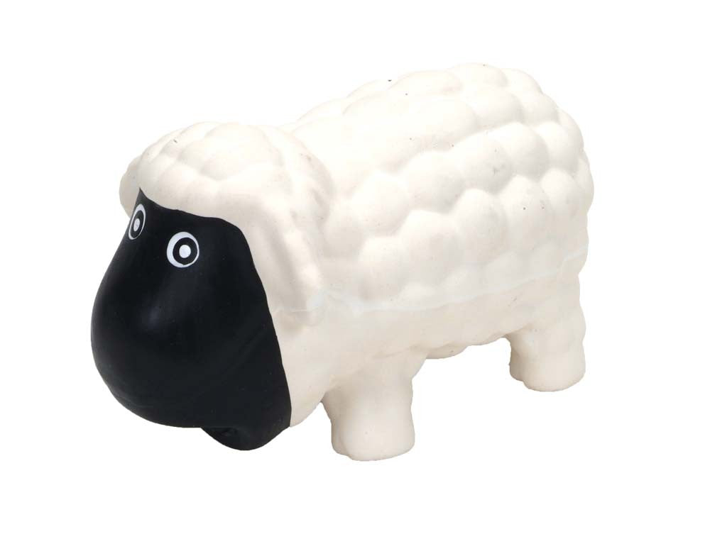 Coastal Rascals Latex Toy Sheep White 6.5In