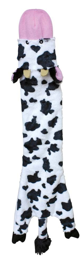 Skinneeez Crinkler Dog Toy Cow 23 in