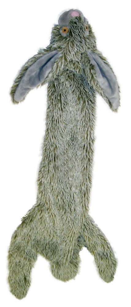 Skinneeez Dog Toy Forest Series Rabbit Gray Regular