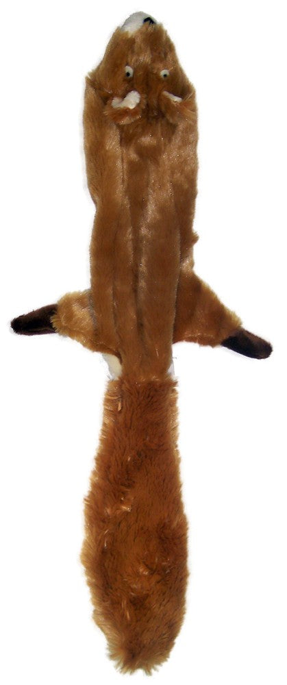 Skinneeez Forest Series Dog Toy Squirrel Brown Mini