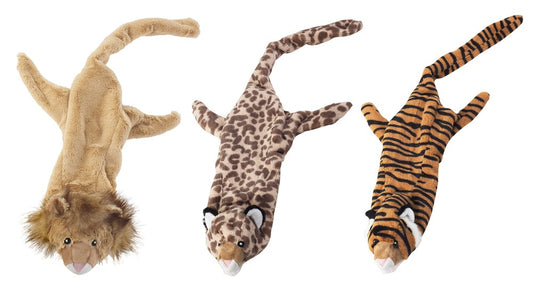 Skinneeez Jungle Series Dog Toy Jungle Cat Assorted Mini