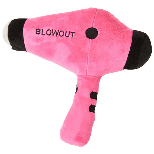 Fashion Pet Cosmo Hair Dryer Plush Dog Toy 9.5 in