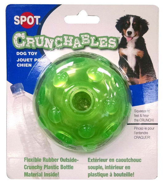 Spot Crunchables Ball 3.5In Asstd