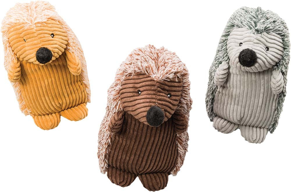 Spot Corduroy Hedgehogs Dog Toy Assorted 8 in