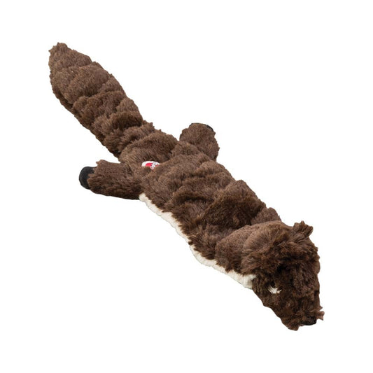 Skinneeez Extreme Quilted Dog Toy Beaver Brown 14 in