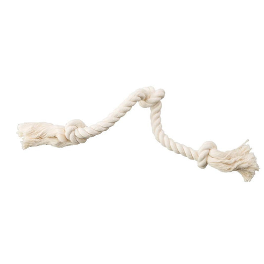 Spot Ethical Dental Rope 3-Knot White Large 25In