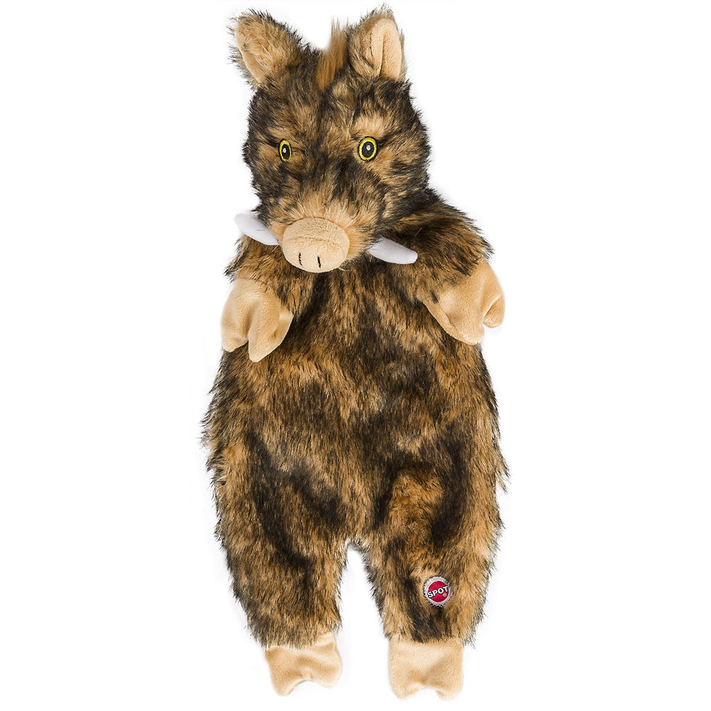 Spot Ethical Pet Products Furzz Plush Boar 13.5 Inch