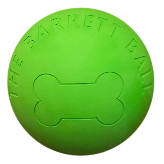 Spot Barrett Ball Dog Toy Green 5 in Large