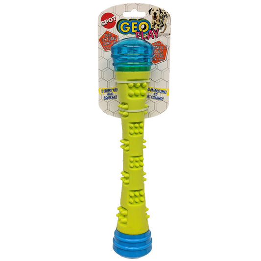 Spot Geo Play Light and Sound Stick Dog Toy Assorted 12 In, Large