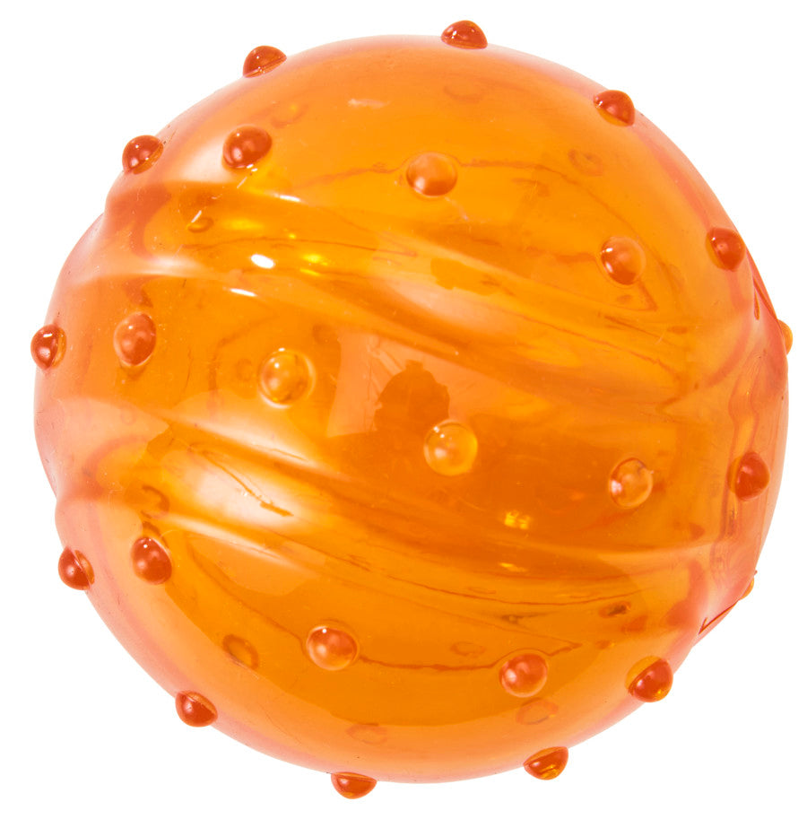 Spot Play Strong Scent-Sation Ball Dog Toy Orange 2.75in