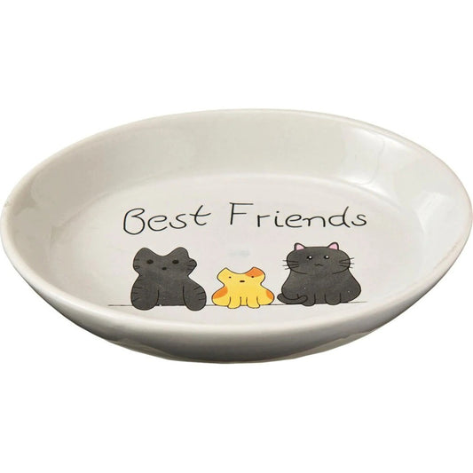 Spot Best Friends Oval Cat Dish 1ea/6 in