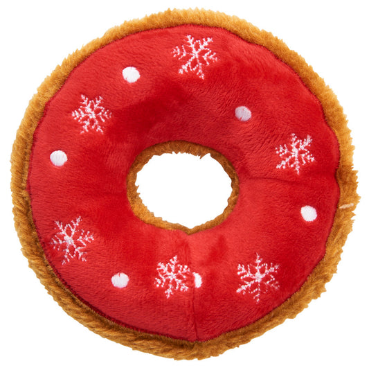 Spot Holiday Tasty Donuts Dog Toy Assorted 5in