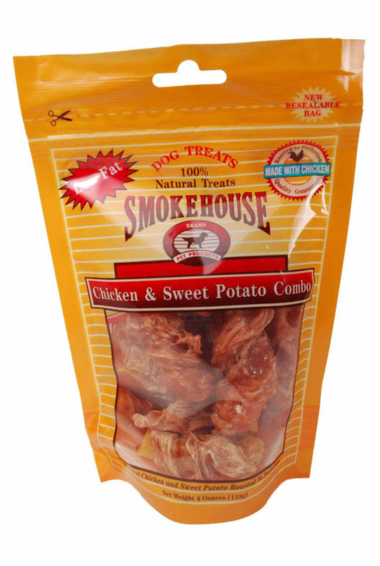 Smokehouse Chicken & Sweet Potato Dog Treat 4 oz