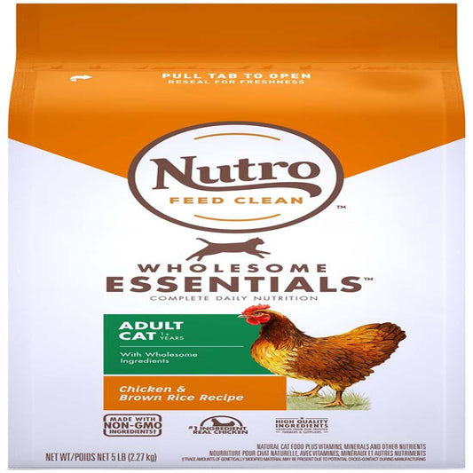 Nutro Products Wholesome Essentials Dry Cat Food 5 Pounds