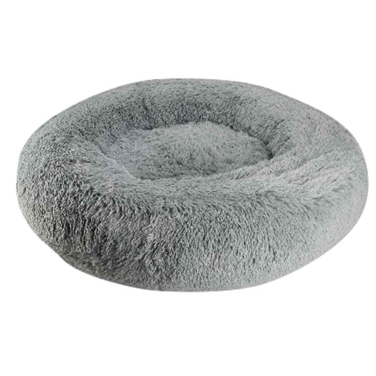 Arlee Warmly Shaggy Donut Charcoal 39 x 39 x 10 Inch