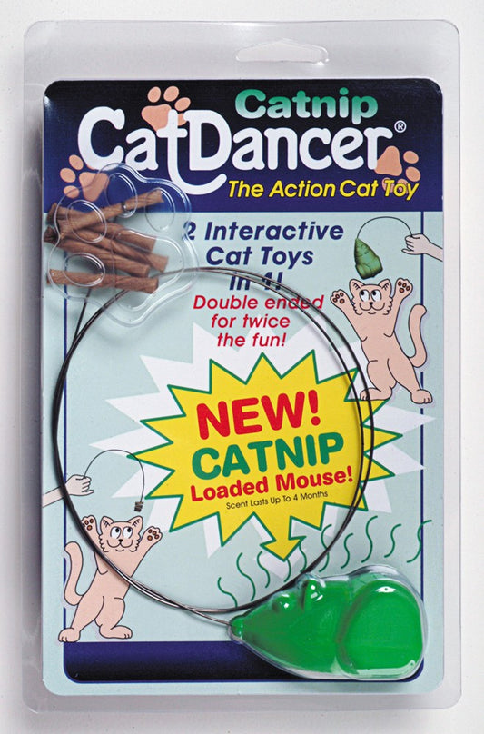 Cat Dancer Products Catnip Cat Dancer Toy Green