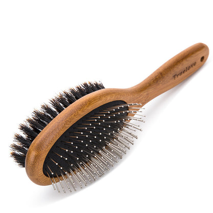 Double Sided Bamboo Pet Brush