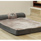 Bpups Luxury Chaise Suede Washable Orthopedic Bed
