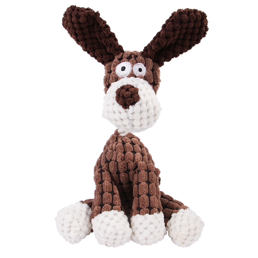 Goofy Animals Chew Tug Toy