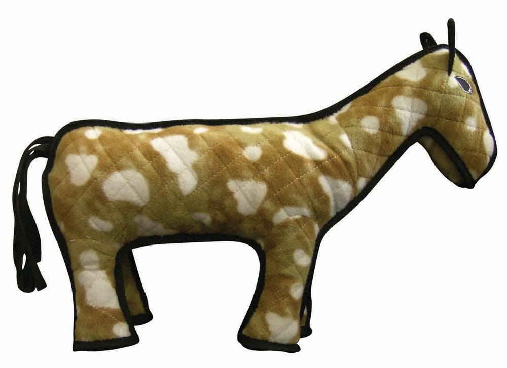 Tuffy Barn Yard Series Dog Toy Horse Tan