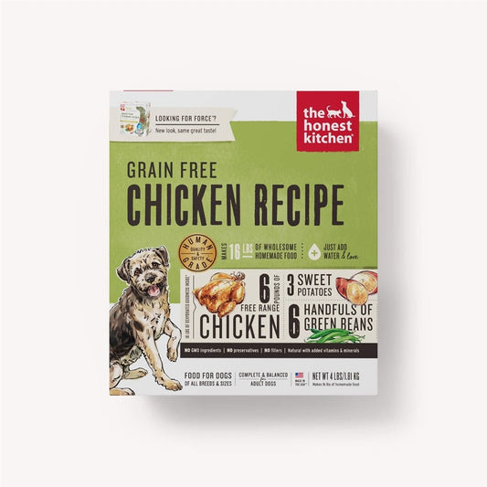 The Honest Kitchen Force Dehydrated Dog Food 4 Pounds