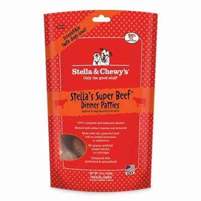 Stella and Chewys Freeze-Dried Beef Dinner Patties 25Oz