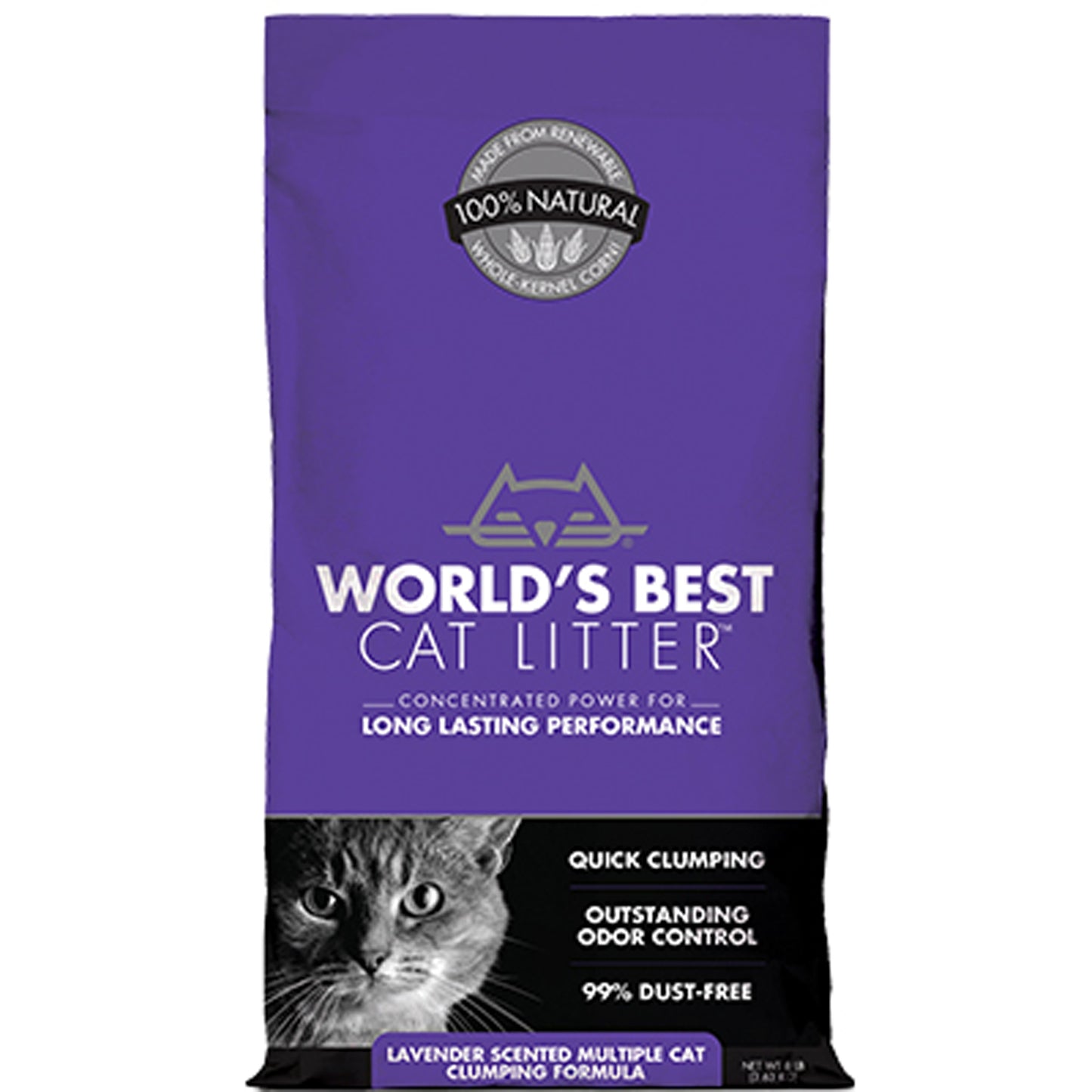 World Best Cat Scented Multi Lavender 28Lb