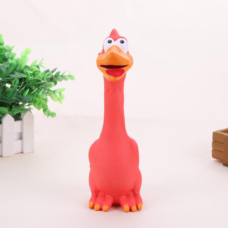 Shouting Chicken Dog Toy