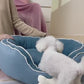 BPups Deluxe Bolster Calming Dog Bed