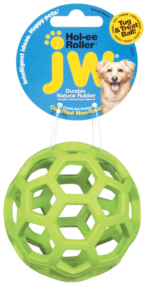 JW Pet Hol-ee Roller Dog Toy Assorted Small