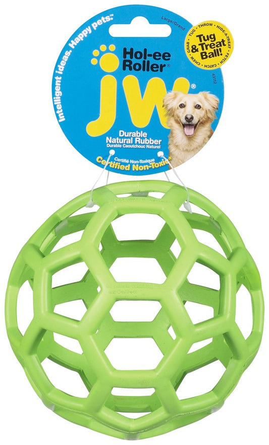 JW Pet Hol-ee Roller Dog Toy Assorted Large