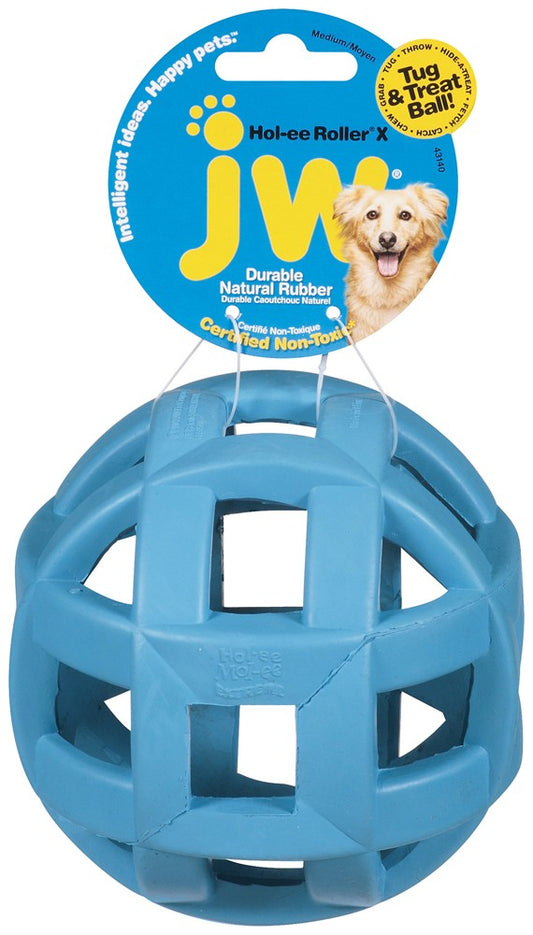 JW Pet Hol-ee Roller X Dog Toy Assorted One Size