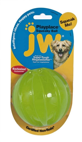 JW Pet PlayPlace Dog Toy Squeaky Ball Assorted Small