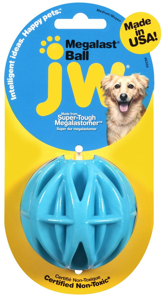 JW Pet MegaLast Dog Toy Ball Assorted Medium